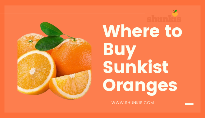 Where to Buy Sunkist Oranges